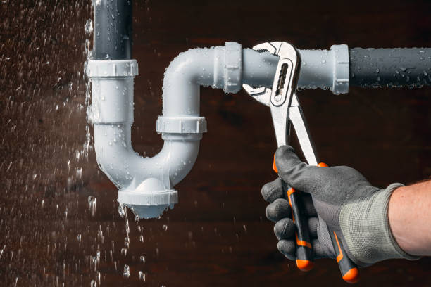 Professional Sewer Line Repair technician working in Ellsworth, ME